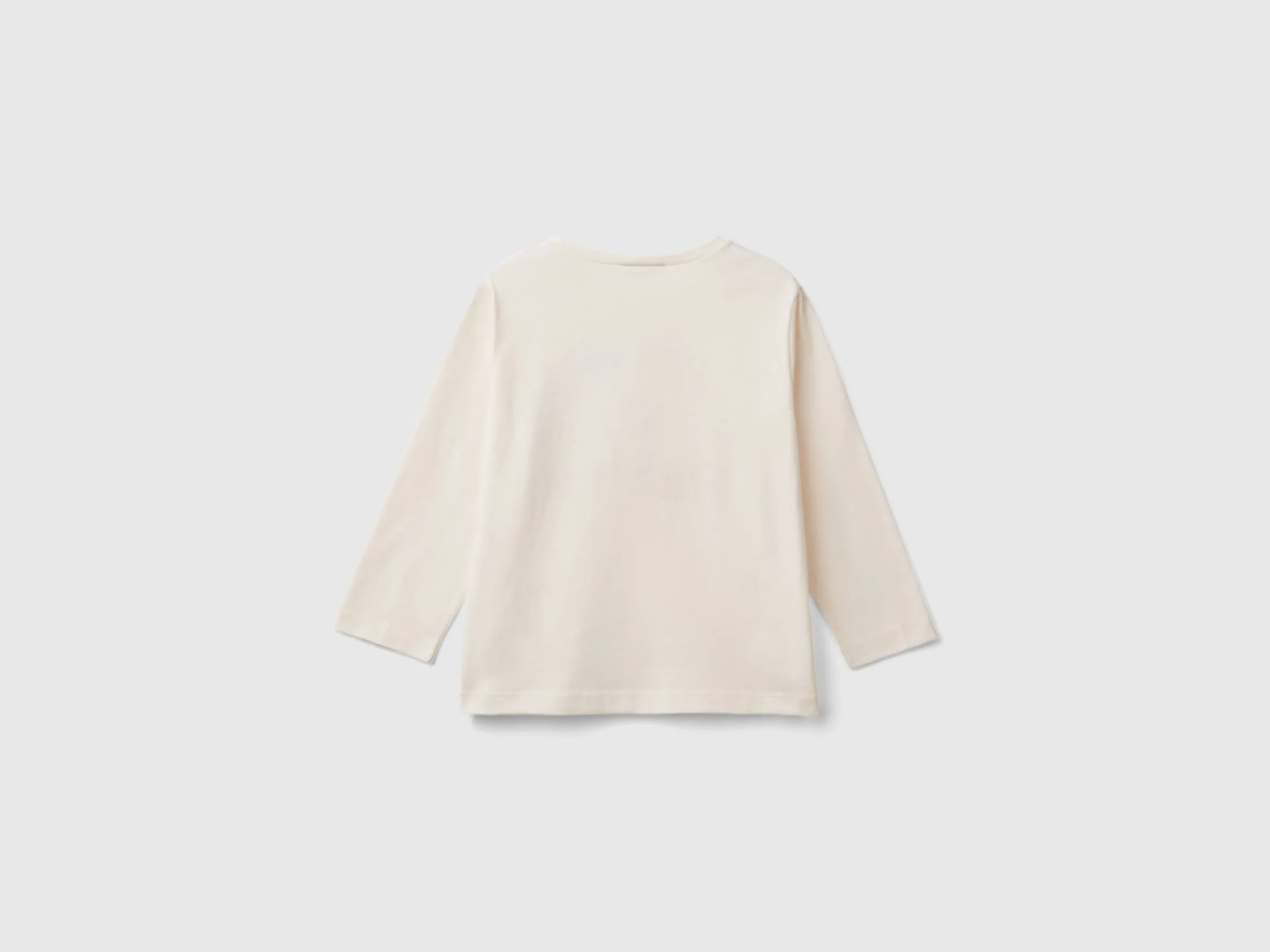 Crew neck t-shirt in warm organic cotton