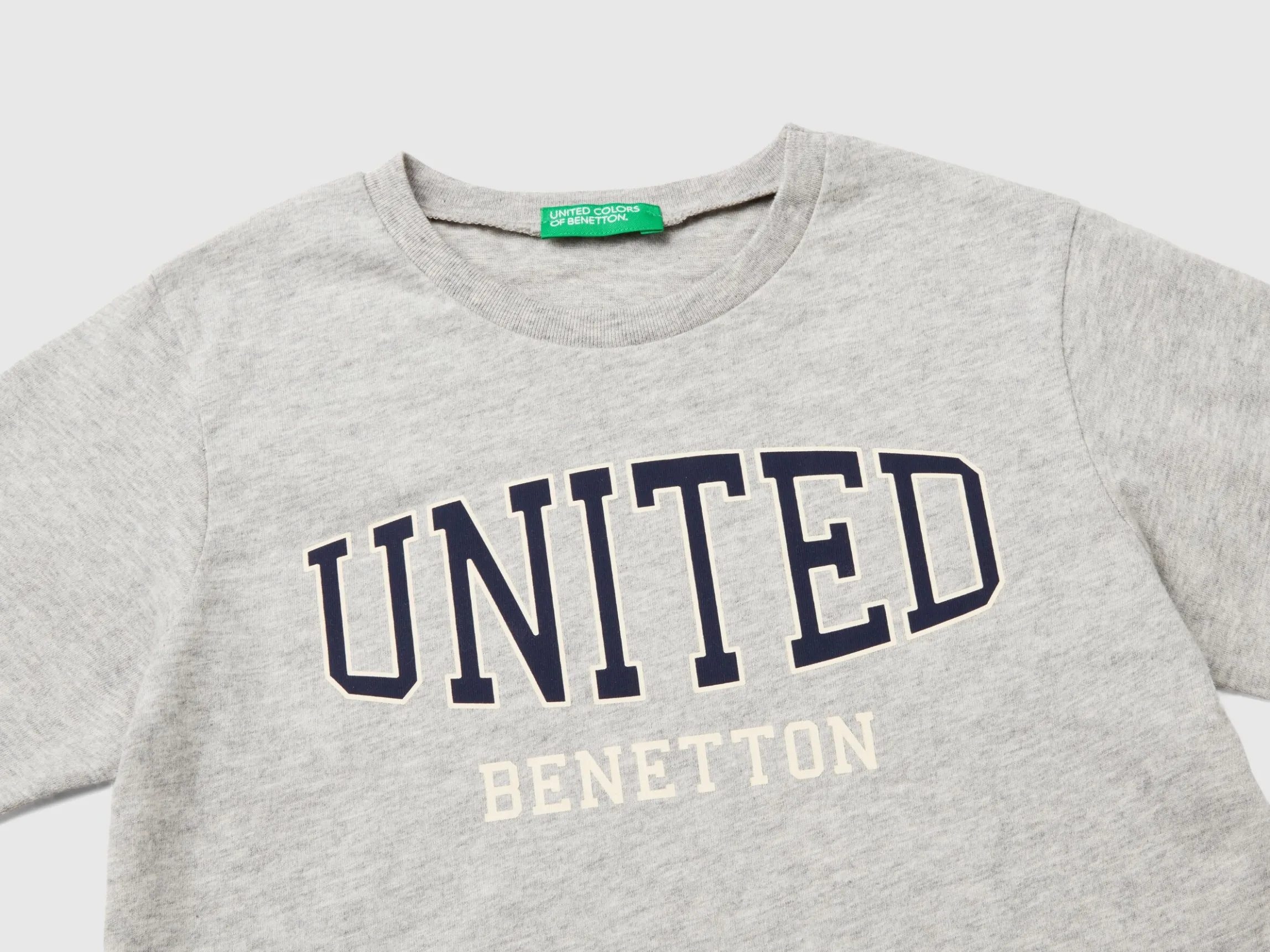 Crew neck t-shirt in warm organic cotton