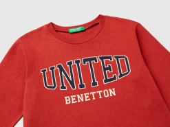 Crew neck t-shirt in warm organic cotton