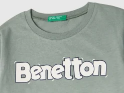 Crew neck t-shirt in warm organic cotton