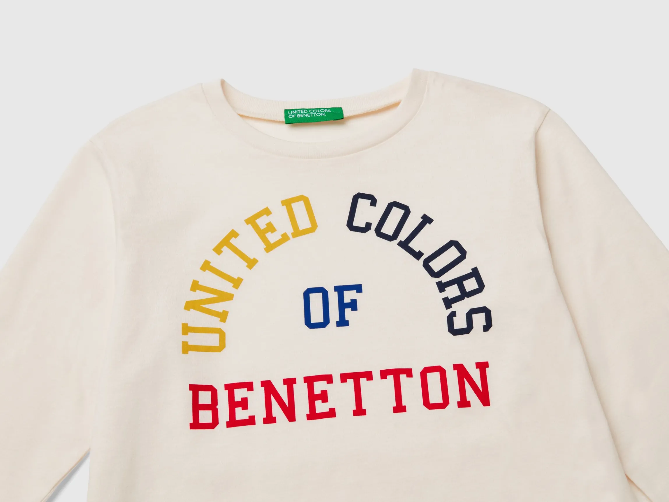 Crew neck t-shirt in warm organic cotton