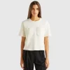 Crew neck t-shirt with pockets