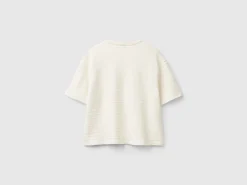 Crew neck t-shirt with pockets