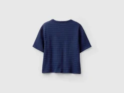 Crew neck t-shirt with pockets