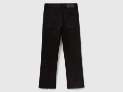 Cropped jeans in recycled cotton