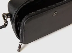 Crossbody bag in imitation leather
