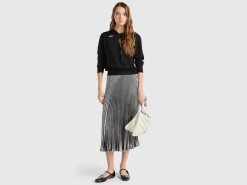Cut out top with lurex