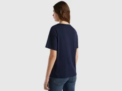Dark blue short sleeve t-shirt