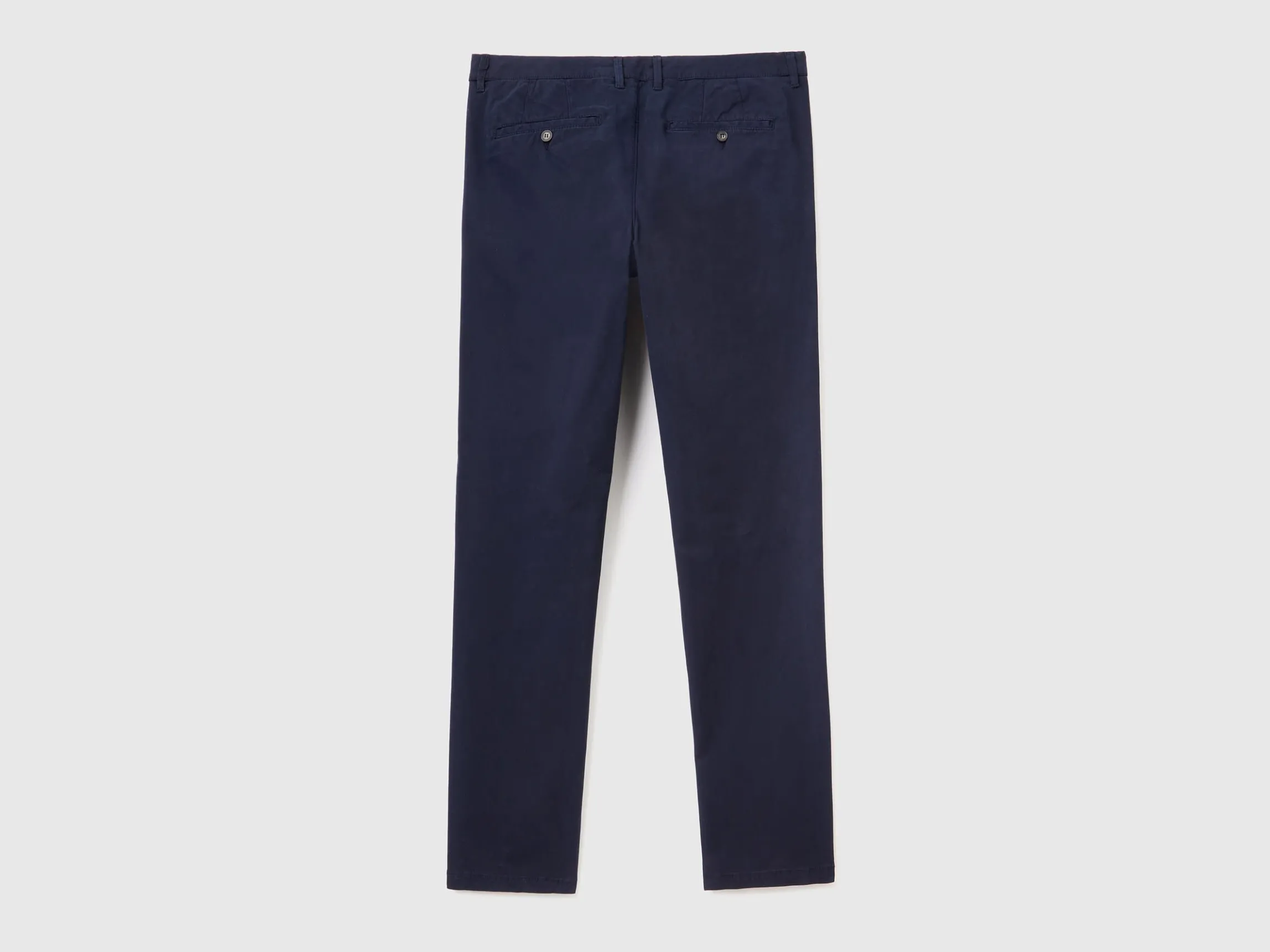 Dark blue slim fit chinos