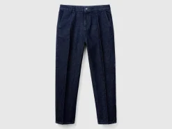 Denim chinos