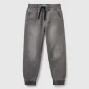 denim joggers