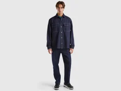 Denim overshirt