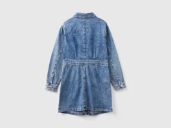 Denim shirt dress