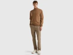 Dove gray slim fit chinos