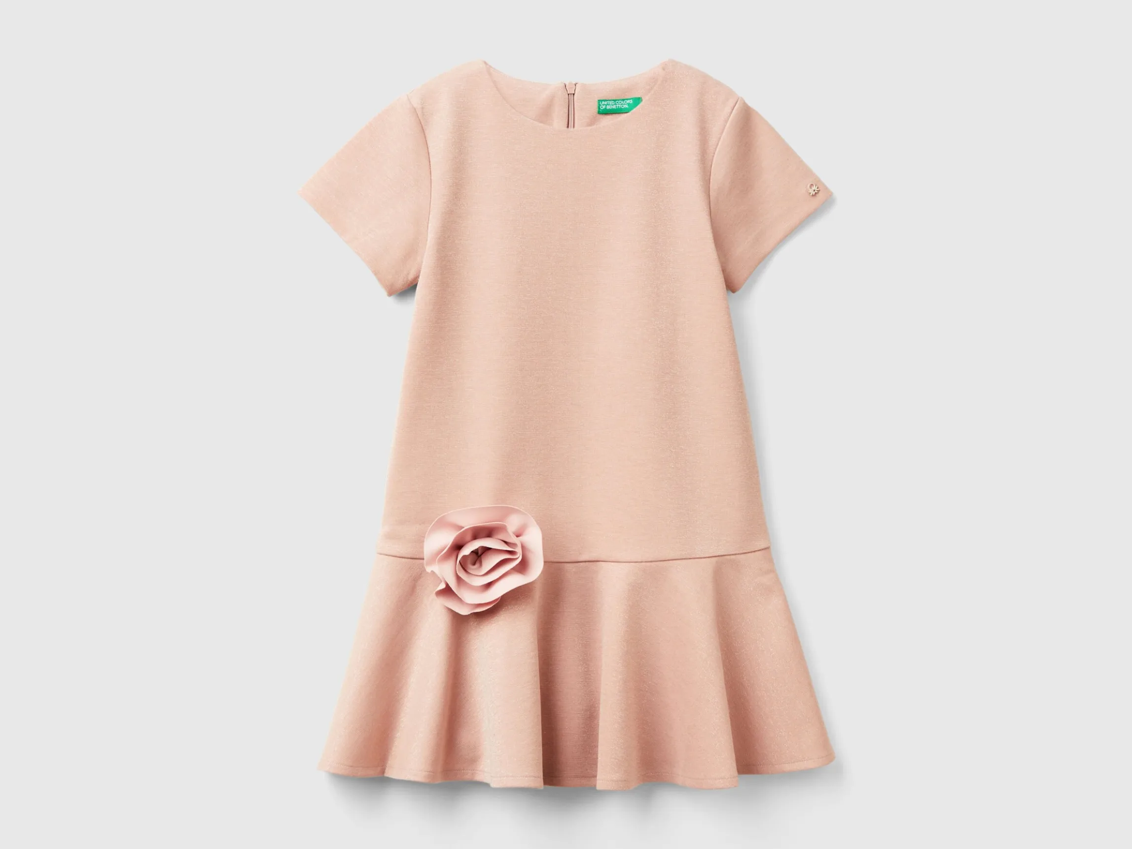Elegant dress with lurex