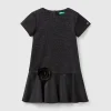 Elegant dress with lurex