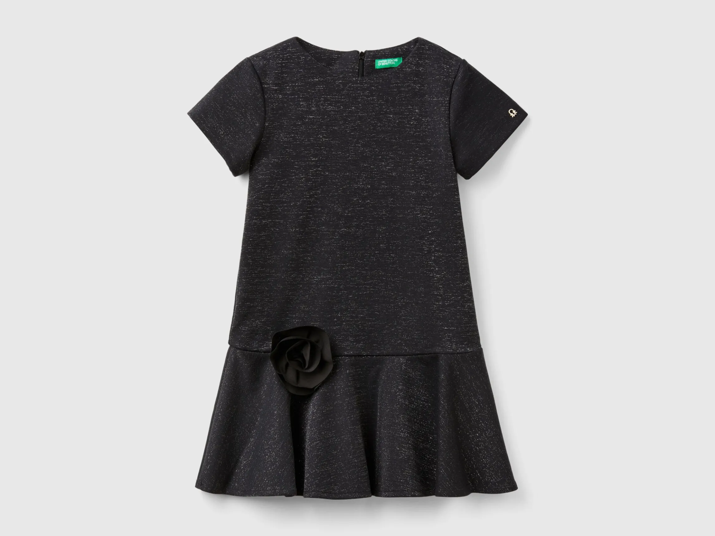 Elegant dress with lurex