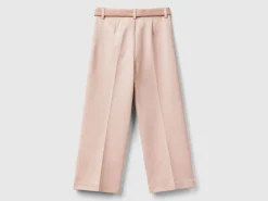 Elegant trousers with sash
