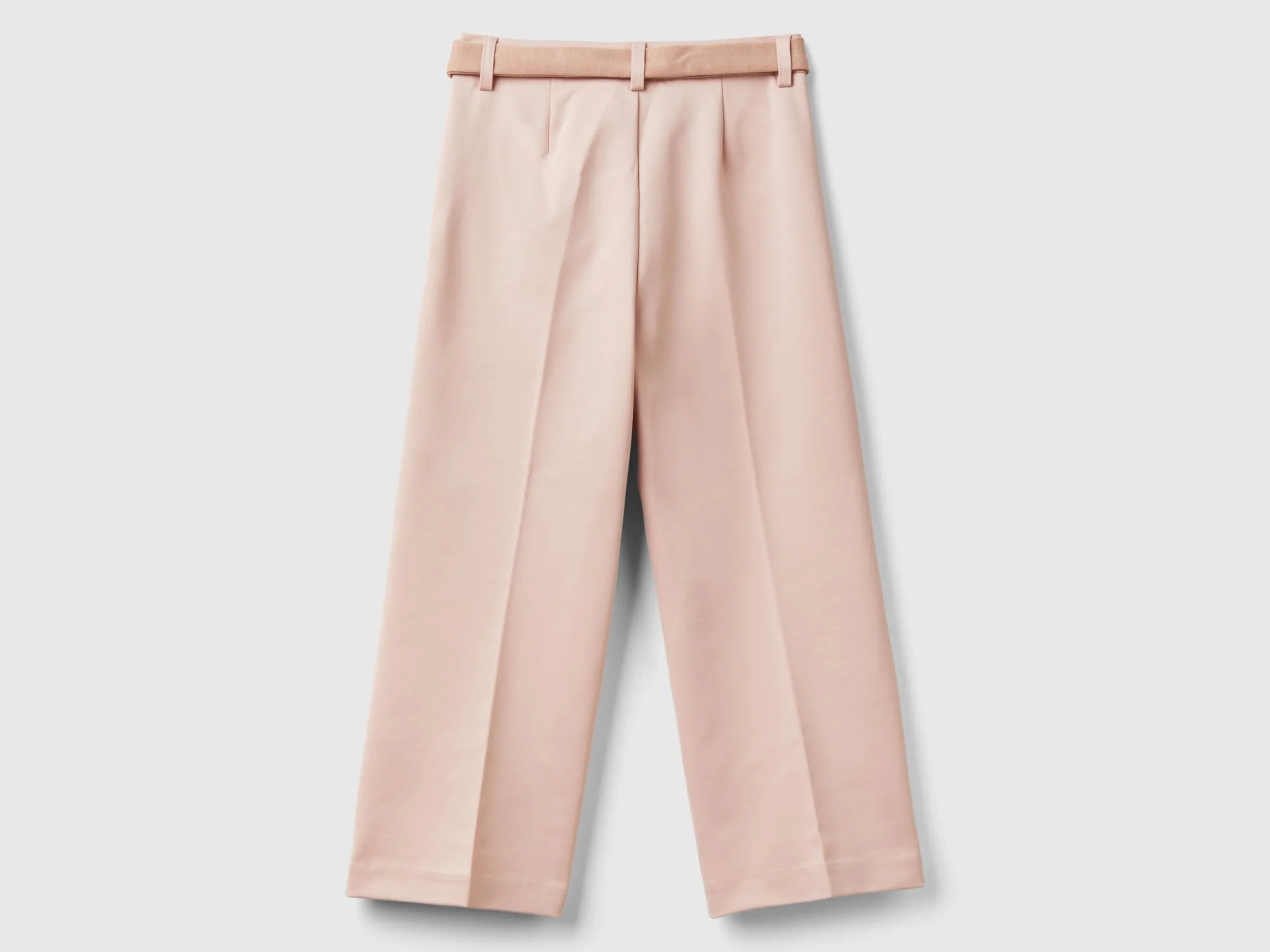 Elegant trousers with sash