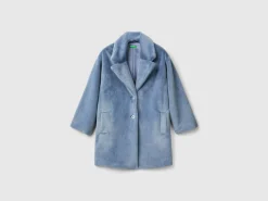 Faux fur coat