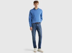 Five pocket slim fit jeans