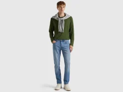 Five pocket slim fit jeans