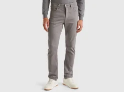 Five pocket slim fit trousers