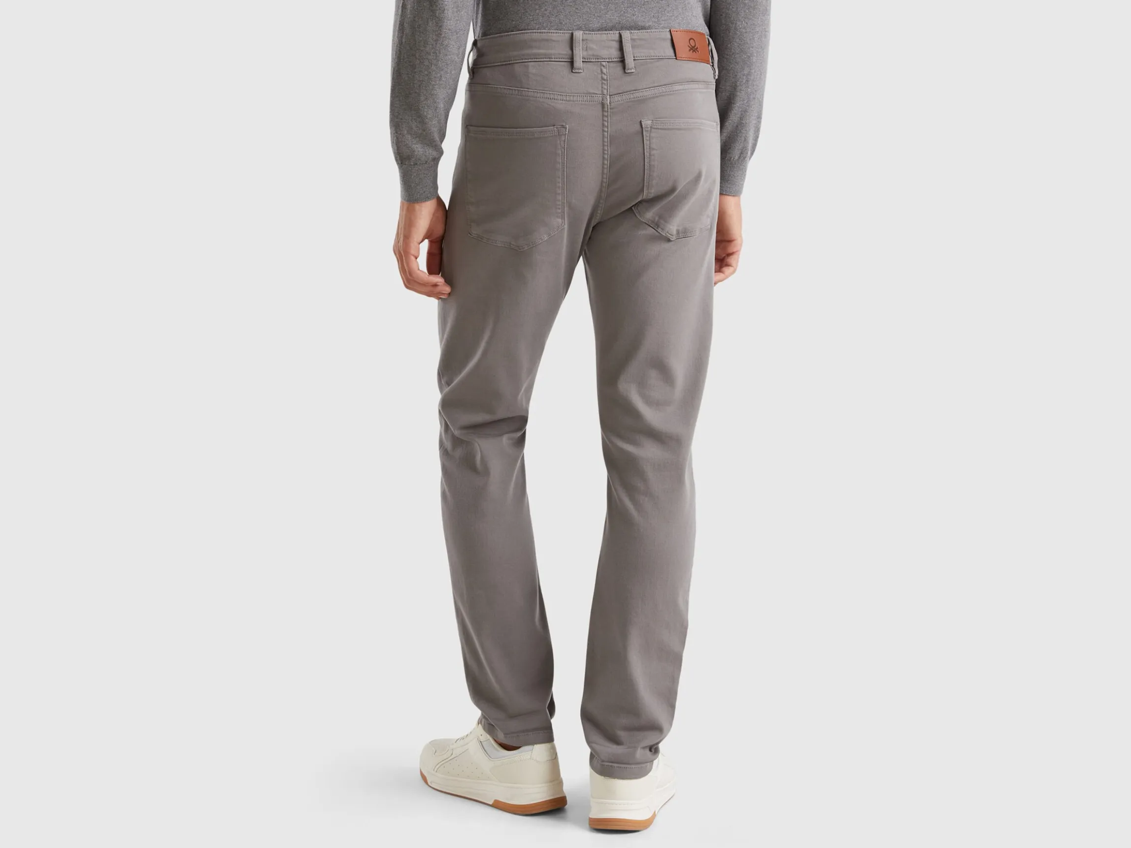 Five pocket slim fit trousers