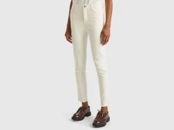 Five pocket velvet trousers