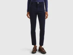 Five pocket velvet trousers