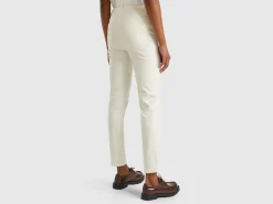 Five pocket velvet trousers