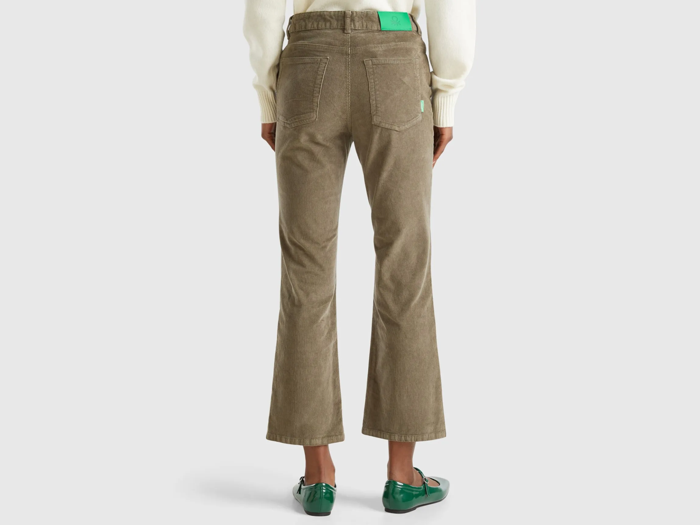 Five pocket velvet trousers