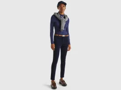 Five pocket velvet trousers