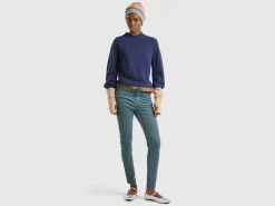 Five pocket velvet trousers