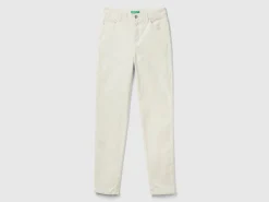 Five pocket velvet trousers