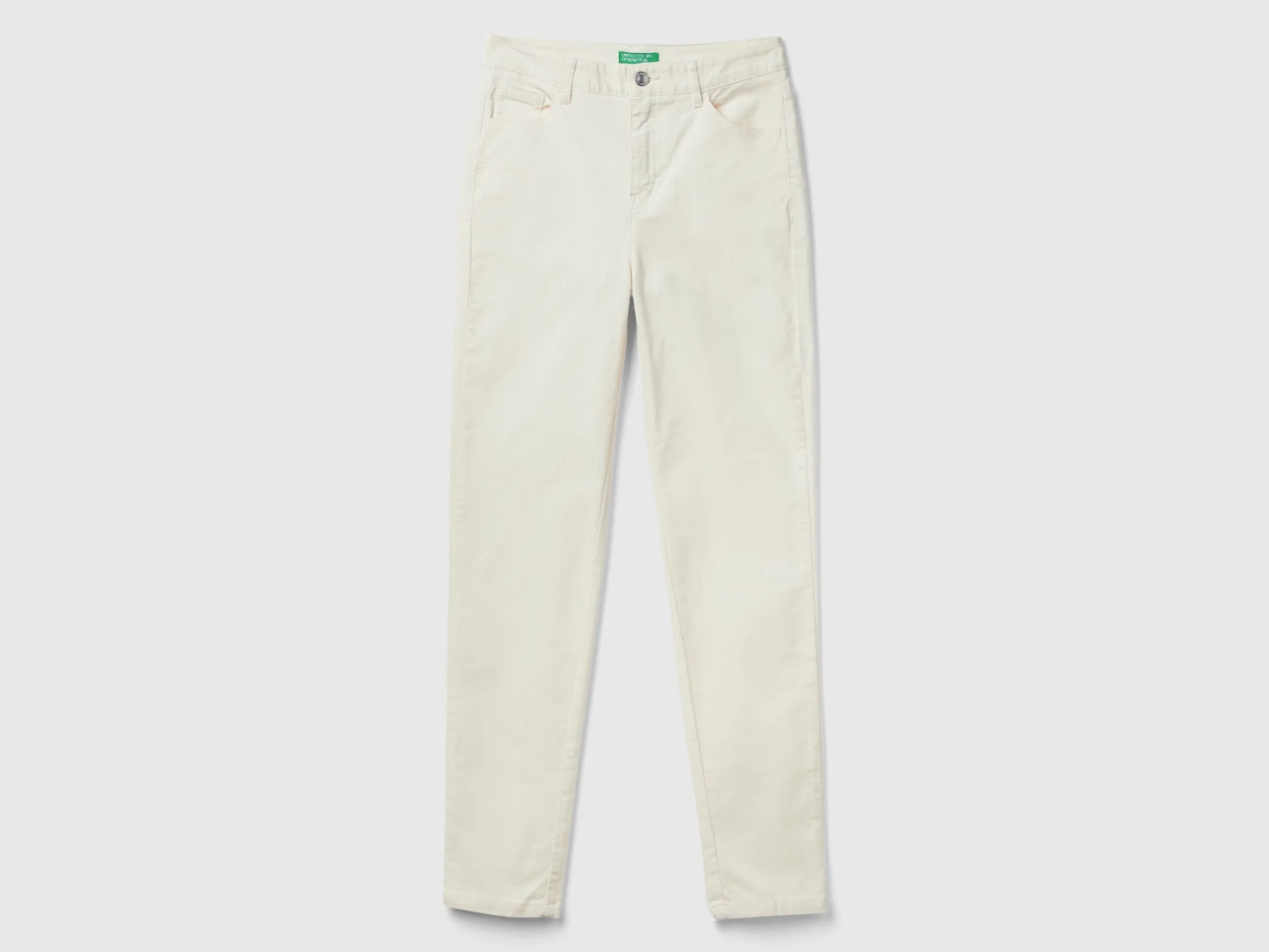 Five pocket velvet trousers