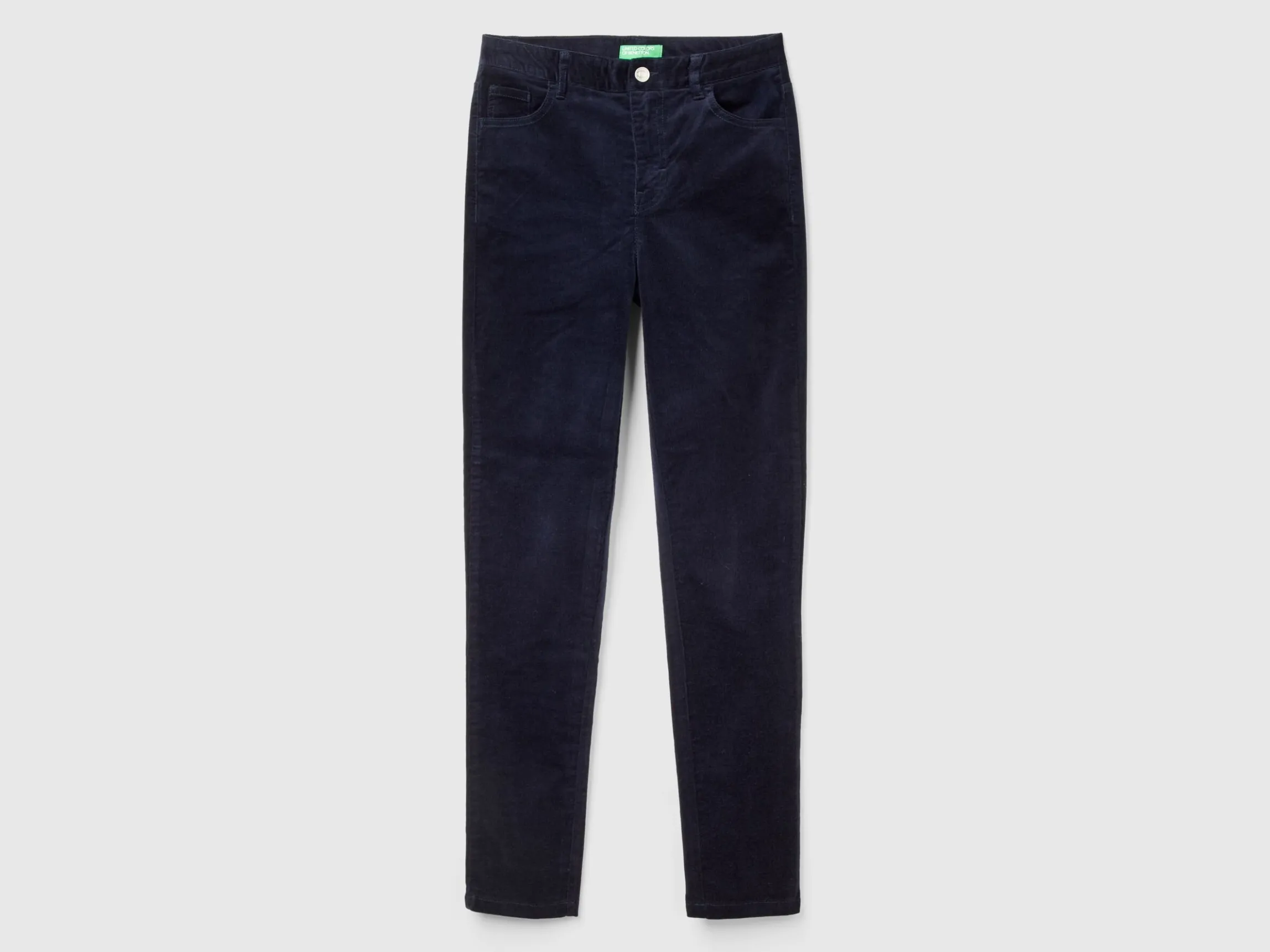 Five pocket velvet trousers