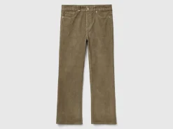 Five pocket velvet trousers