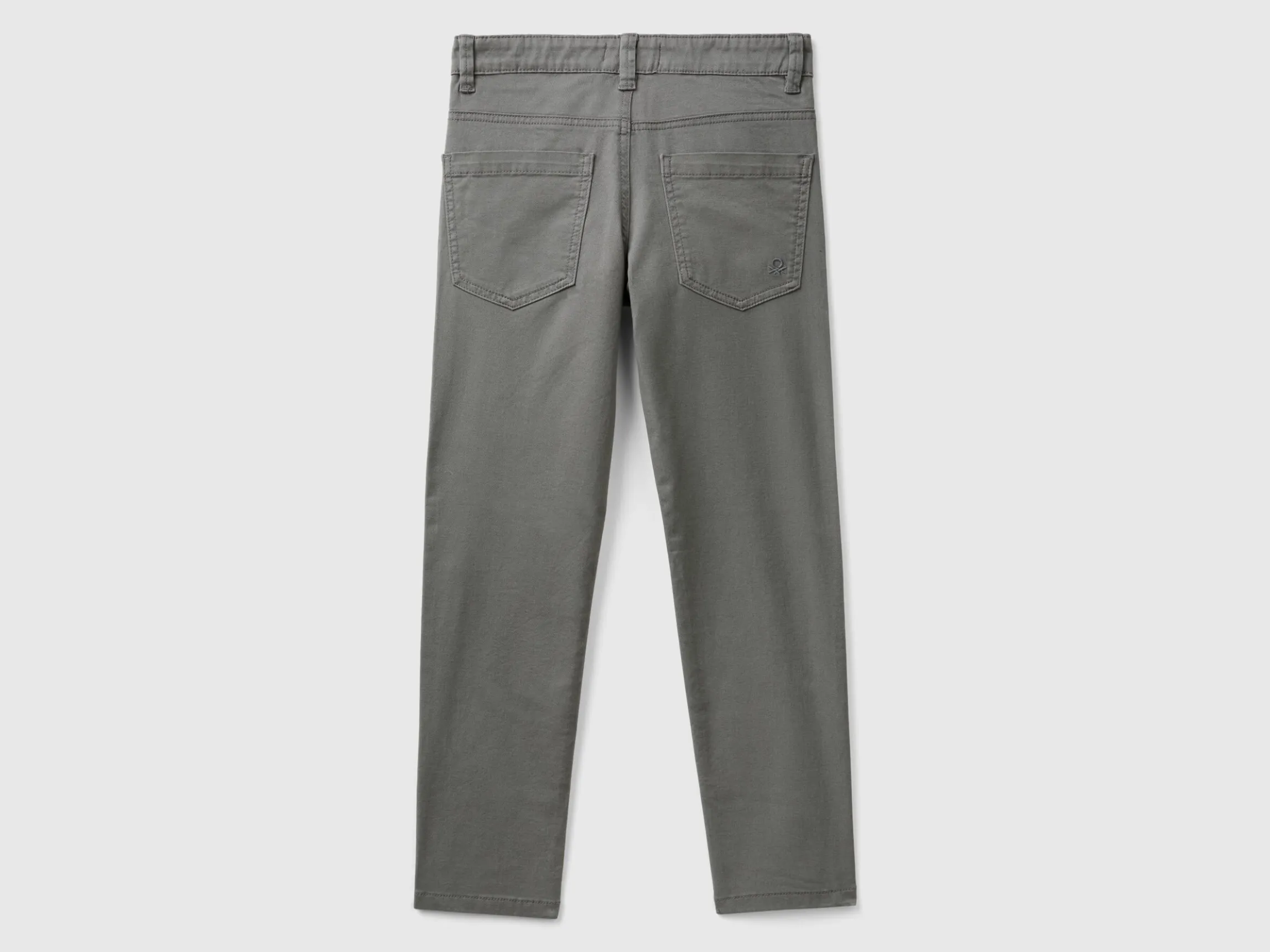 Five-pocket slim fit trousers