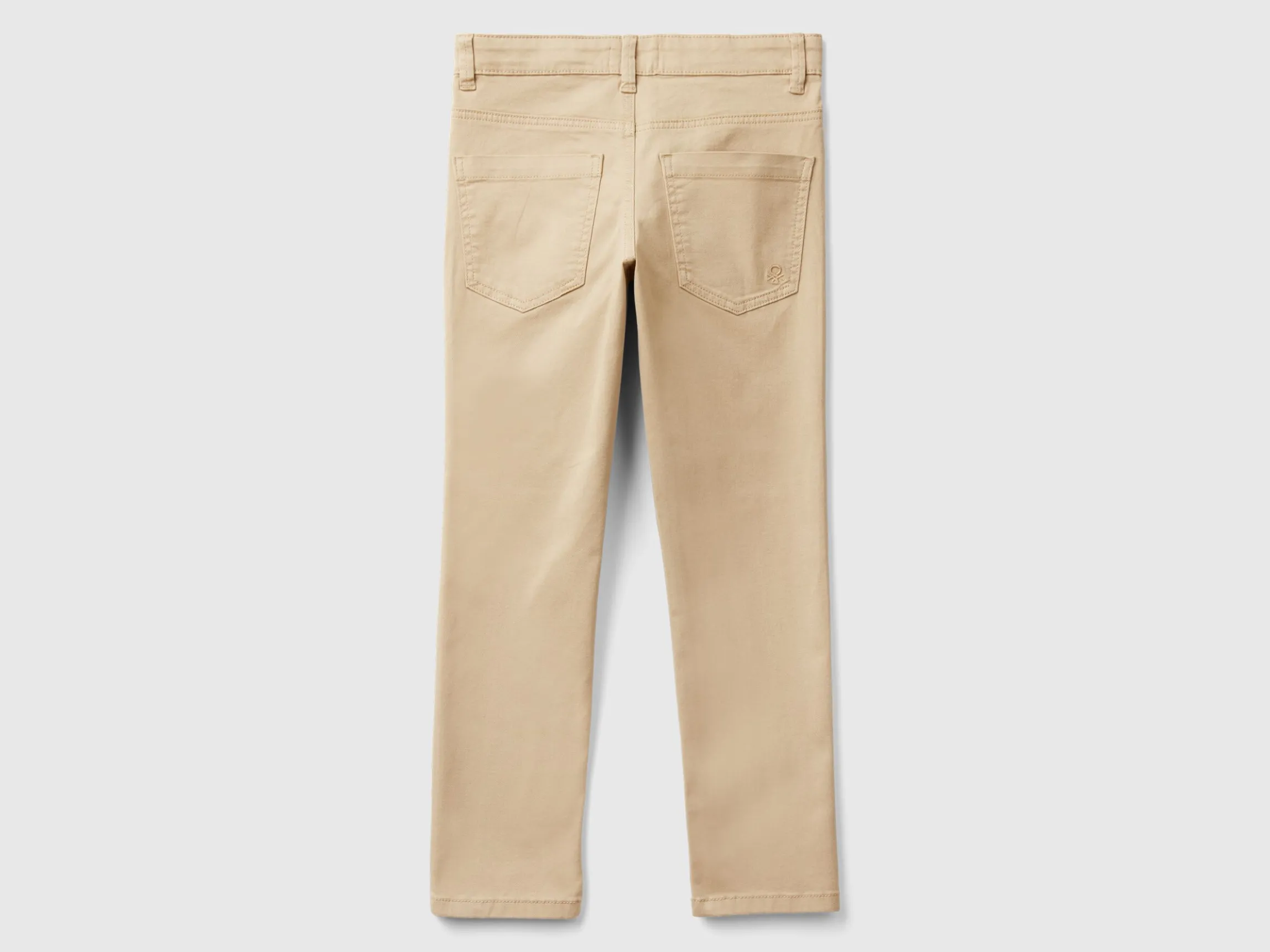 Five-pocket slim fit trousers