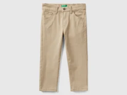 Five-pocket stretch trousers