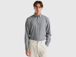 Flannel button down shirt