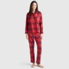 Flannel tartan pyjamas