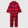 Flannel tartan pyjamas