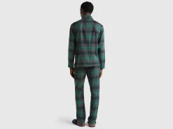 Flannel tartan pyjamas