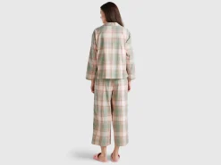 Flannel tartan pyjamas