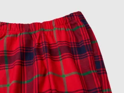 Flannel tartan pyjamas