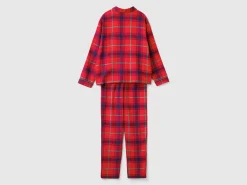 Flannel tartan pyjamas