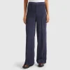 Flare fit velvet trousers
