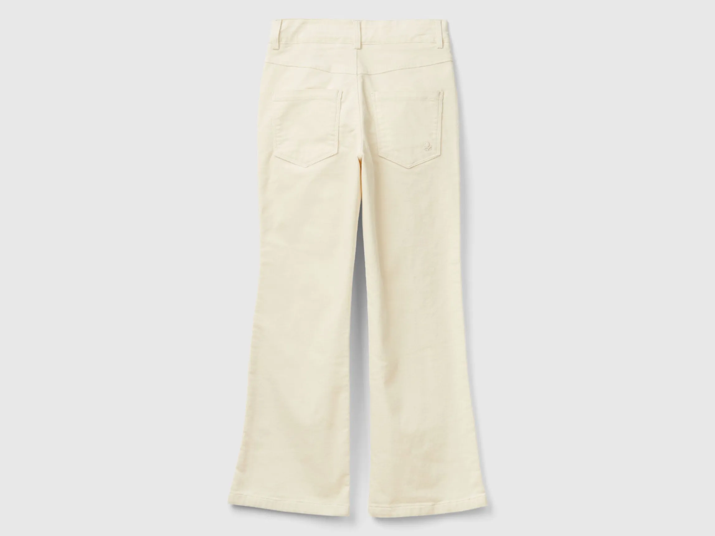 Flare fit velvet trousers
